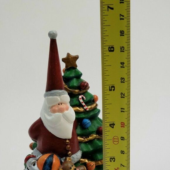 J ADAMS COLLECTION Santa Checking His List The Biggest Kid Of All 6.5" Christmas - Picture 11 of 11